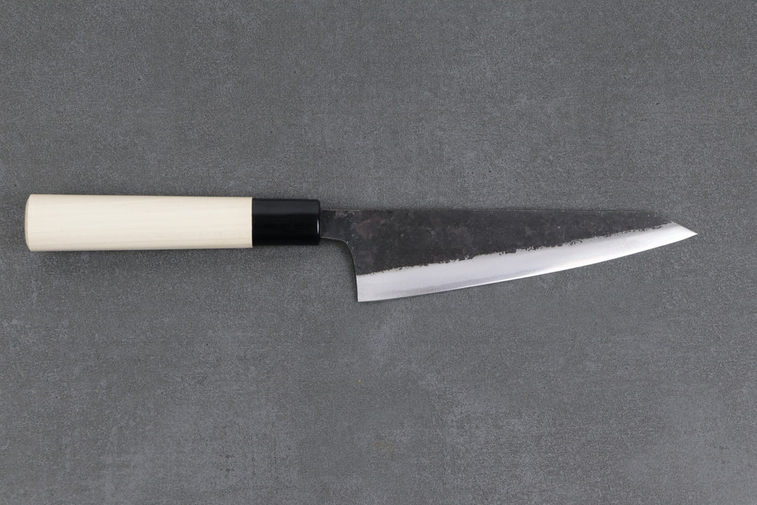 Honesuki Shirogami 15cm - Kurouchi finished, Ho-Holz Griff