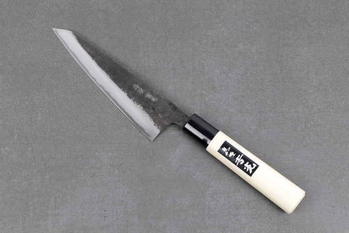 Bunka knife 175mm Yoshimitsu Shirogami#1 - Kurouchi finished, Ho-HWood handle